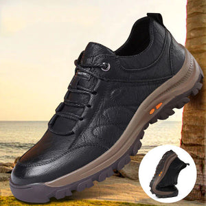 Hand Stitching Leather Arch Support Shoes