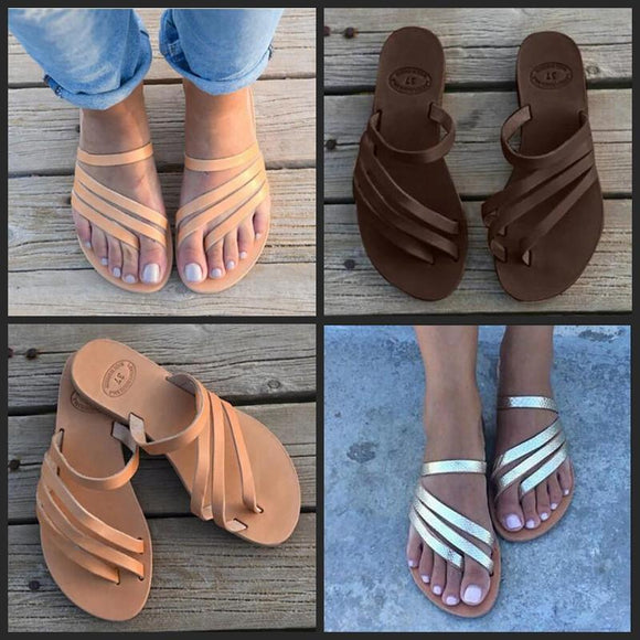 Women's Shoes - Fashion Summer Flat Beach Outdoor Comfortable Sandals