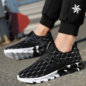 Hot Sale Breathable Mesh Running Comfortable Athletic Outdoor Sports Trainers Shoes