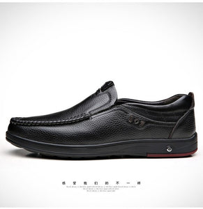 NEW Men's Casual Leather Shoes with Soft Sole