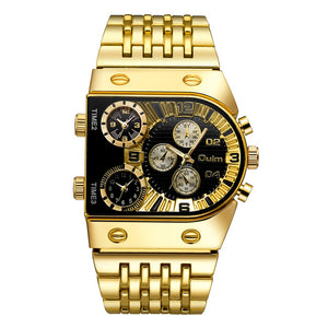 Luxury Gold Quartz Watch