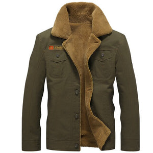 Men Warm Fur Collar Tactical Jackets(Buy 2 Get 10% off, 3 Get 15% off )