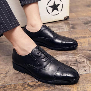 Fashion Men Leather Formal Shoes