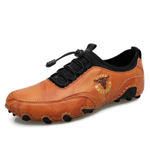 Fashion Comfortable Soft Men Leather Casual Shoes