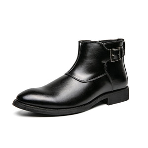 Business Men Genuine Leather Boots
