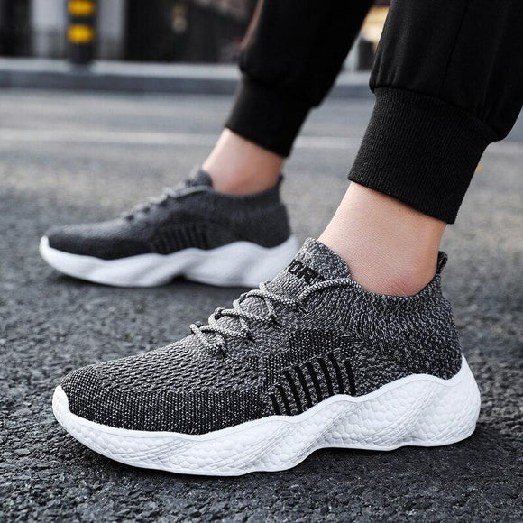 Breathable Leisure Mesh Mens Running Shoes