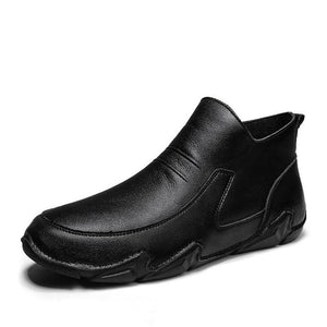 Men Comfort Leather Boots