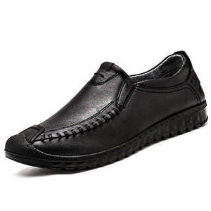 Men's Shoes - Handmade Soft Comfortable Quality Split Leather Shoes