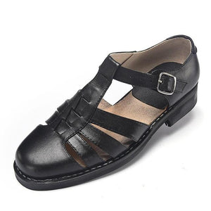 Business Genuine Leather Sandals
