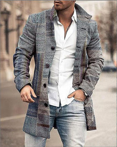 New Fashion Men Casual Overcoat