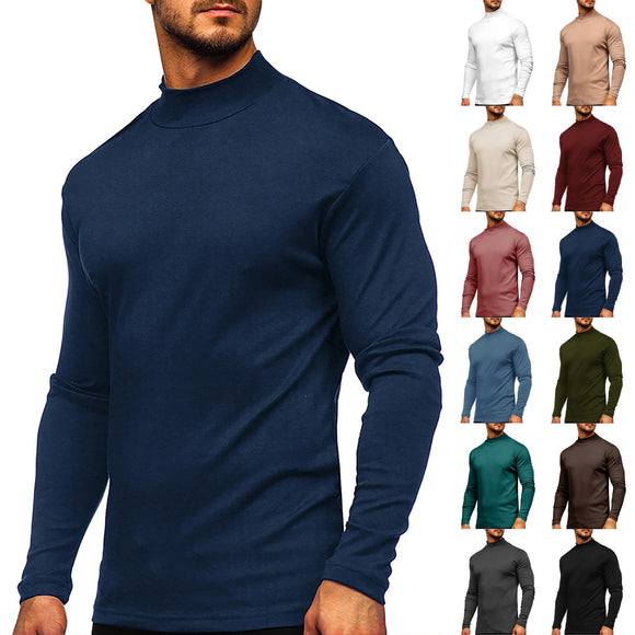 Men's Pullover Bottoming Shirt