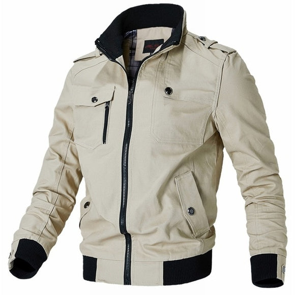 Men Spring Autumn Pilot Jacket(Buy 2 Get 10% off, 3 Get 15% off )