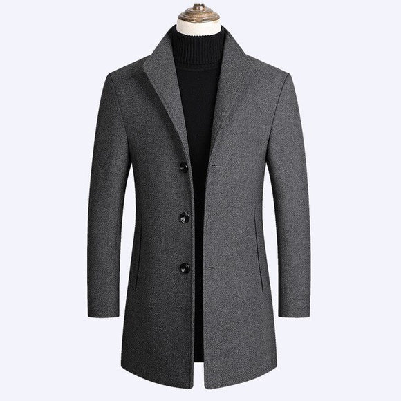 Fashion Men's Jacket Trench Coat(Buy 2 Get 10% off, 3 Get 15% off )