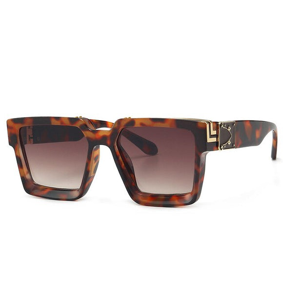 Unisex Square Luxury Cool Sunglasses