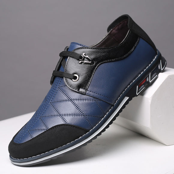 Brand Genuine Leather Men Casual Shoes
