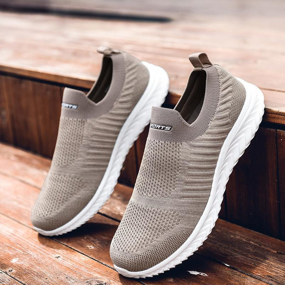Light Men Sneakers Breathable Mesh Casual Shoes