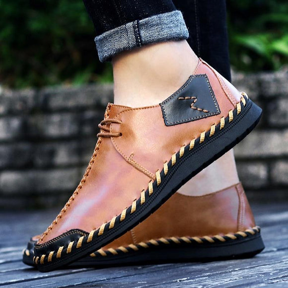 Men's Shoes - Brand New Casual High Quality Split Leather Shoes