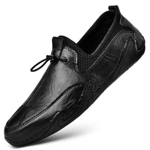 Men Shoes High Quality Leather Soft Loafers(Buy 2 Get 10% off, 3 Get 15% off )