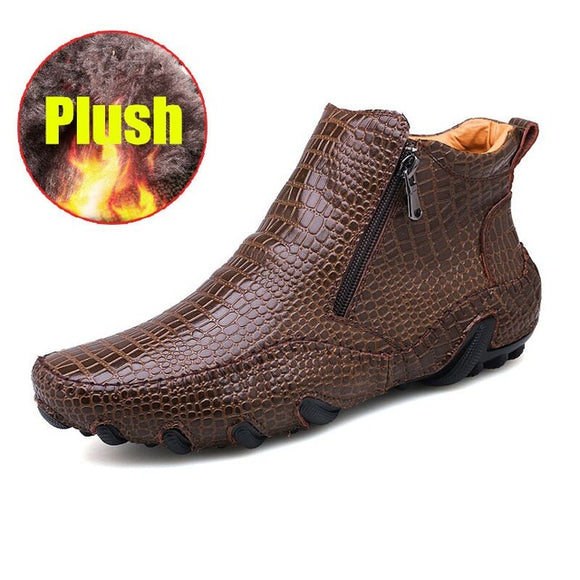 Men Shoes - New Male fashion outdoor Martin Chelsea Ankle Boots(Buy 2 Get 10% off, 3 Get 15% off Now)