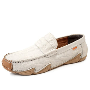 Fashion Brand Men's Genuine Leather Loafers