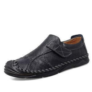 Leather Casual Soft Sole Wear-resistant Men Shoes
