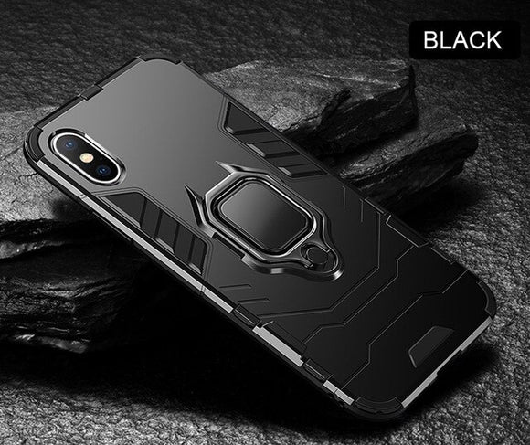 Luxury Bracket Ring Holder Ultra Slim Armor Shockproof Case For iPhone 11 11Pro 11 Pro MAX X XR XS Max 8 7 PLUS