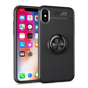 Luxury Car Magnetic Stand Bracket Ring Shockproof Holder Armor Case for iPhone 11 iPhone 11PRO  iPhone 11PRO Max XR XS XS Max