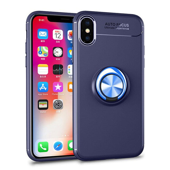 Luxury Car Magnetic Stand Bracket Ring Shockproof Holder Armor Case for iPhone 11 iPhone 11PRO  iPhone 11PRO Max XR XS XS Max