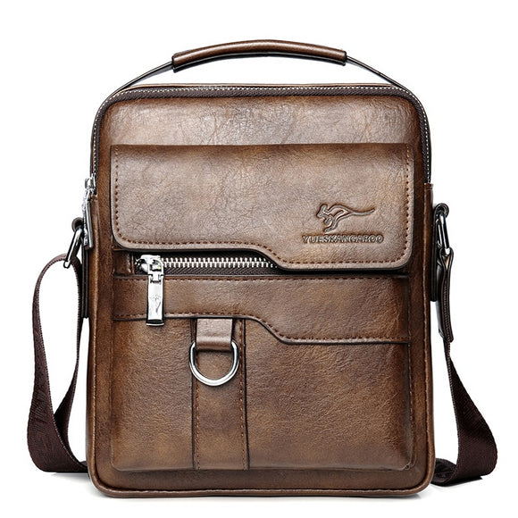 Luxury Brand Business Leather Shoulder Bag