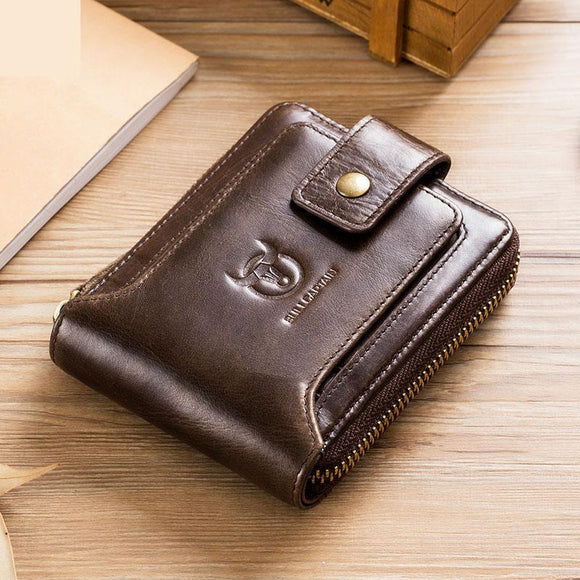 Genuine Leather Multifunction Wallet