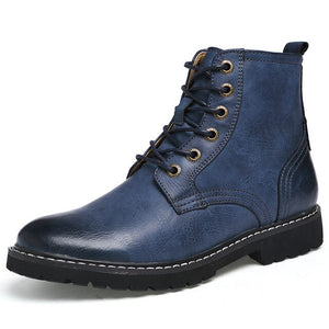 Fashion Genuine Leather Casual Boots
