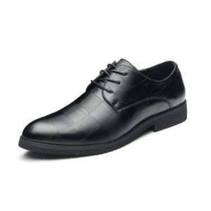 Lace Up Men Leather Formal Shoes