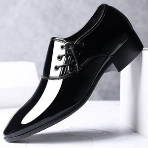 Men's Patent Leather Business Shoes