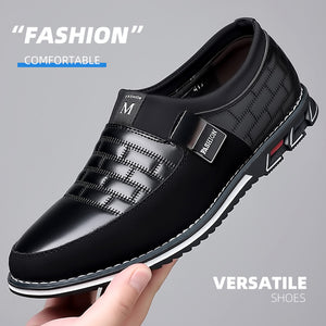 Casual Men's Comfortable Business Slip on Shoes