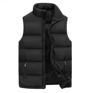 Men Warm Oversize Puffer Vest