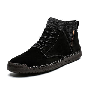 High Quality Cow Suede Mens Snow Boots(Buy 2 Get 10% off, 3 Get 15% off )