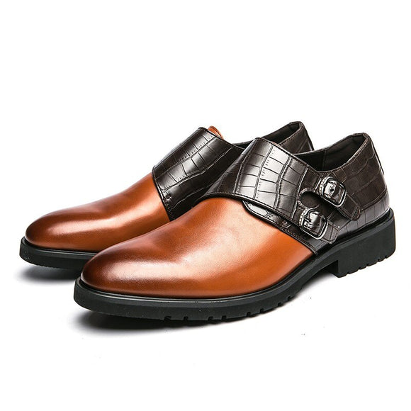 Men Pu Leather Dress Shoes
