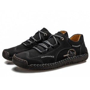 Men Fashion Leather Breathable Casual Shoes