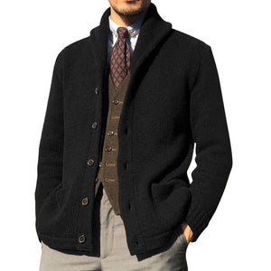 Men Business Sweater Coats