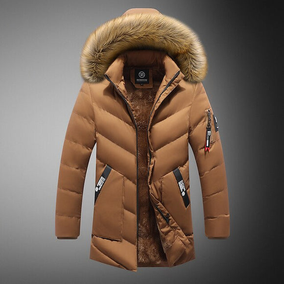 Men Winter Fashion Warm Thicken Coat