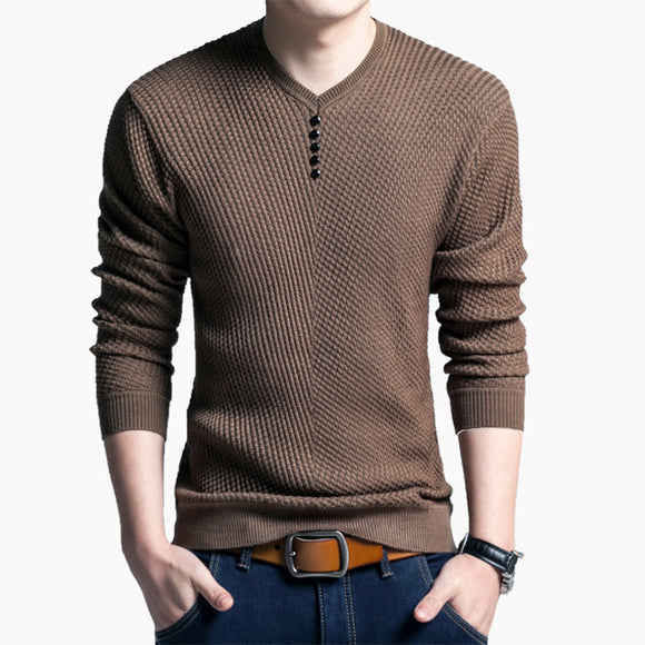 Men's Thin Trendy Wool Sweater