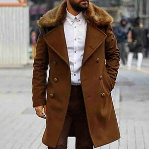 Mens Retro Wool Blend Coats