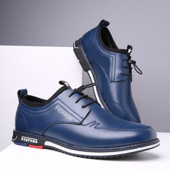 Men New Fashion Increased Leather Shoes