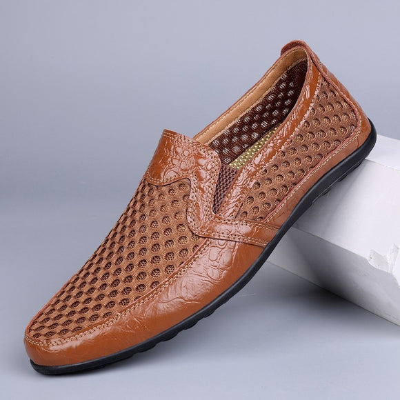 Men Air Mesh Flats Water Loafers Shoes
