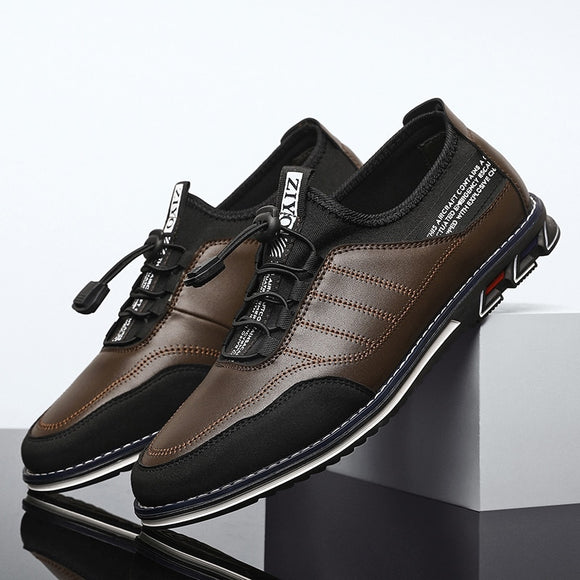 Spring New Genuine Leather Men Casual Shoes(Buy 2 Get 10% off, 3 Get 15% off )
