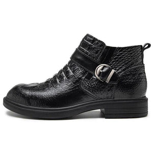 New Genuine Leather Men's Ankle Boots