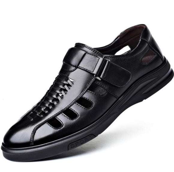 Men's Genuine Leather Busines Sandals