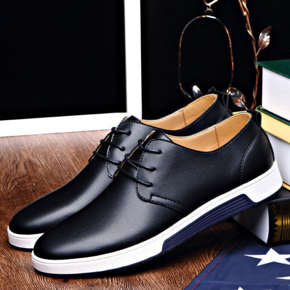 Men Casual Leather Comfy Shoes