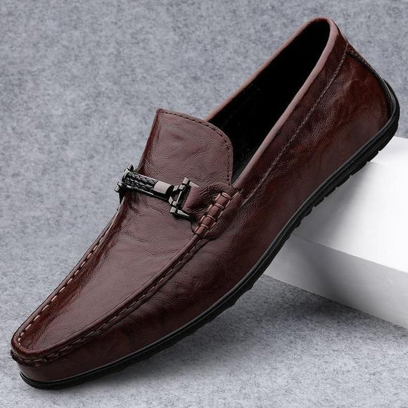 Cow Leather Breathable Loafer