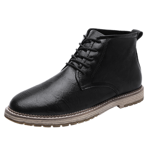 New Microfiber Mens Ankle Boots